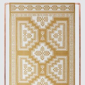 Alfombra de suelo Kilim de lana 100% de la mejor calidad, alfombra geométrica de yute de lana para decoración del hogar de lujo, técnicas hechas a mano lavables - Product Image 1
