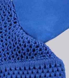 Bonnet d'oreille de cheval en crochet durable, voile anti-mouches respirant, léger et lavable pour l'équitation quotidienne et l'utilisation équestre professionnelle - Product Image 2