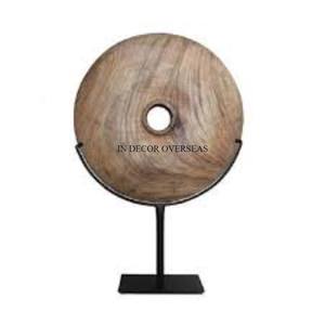 High In Demand Attractive Look Premium Quality Metal Made Fancy Designer Sculpture With Wooden Base From IN <b>Decor</b> Overseas - Product Image 5