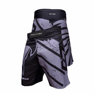กางเกงกีฬา MMA คุณภาพสูง พิมพ์ลายแบบ Sublimation สำหรับผู้ชาย ระบายอากาศได้ดี แห้งเร็ว เหมาะสำหรับฝึกซ้อม BJJ และมวย - Product Image 2
