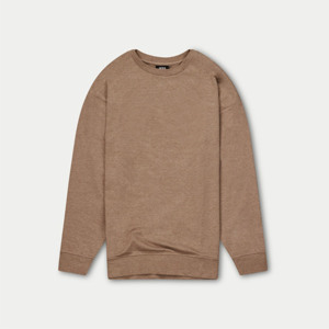 Sweat-shirt de luxe à col montant et à col montant de haute qualité en coton biologique Sweat-shirt à col rond surdimensionné avec logo personnalisé 2024 - Product Image 2