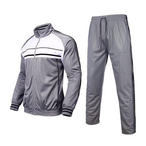 ชุดวอร์มสองชิ้นสำหรับผู้ชายชุดออกกำลังกายผ้าฟลีซชุดออกกำลังกาย - Product Image 6