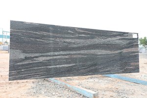 เคาน์เตอร์ครัวหินแกรนิตสีดำอควาซอลแผ่นพื้นขัดขนาดใหญ่วิลล่าทันสมัยเป็นมิตรกับสิ่งแวดล้อมความแข็งแรงสูง - Product Image 5