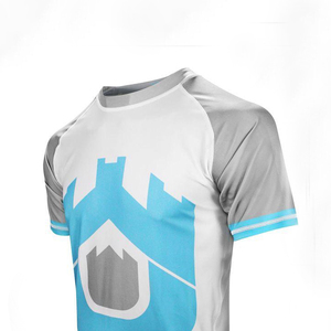 Vêtements personnalisés, marque privée, t-shirt pour homme, short d'été respirant avec coupe surdimensionnée, produit le plus vendu - Product Image 3