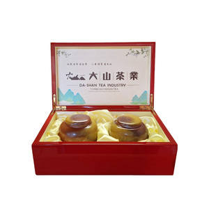Caja de regalo Premium KEIFU Taiwán envejecido Oolong Tea King 11-20 años 75g * 2can/caja Huagang té Suelto - Product Image 1