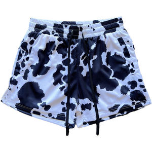 Pantalones Cortos Deportivos de Verano Personalizados con Bordado, Transpirables, de Secado Rápido, Impermeables, Ecológicos, 100% Poliéster, Ropa Deportiva Informal - Product Image 4