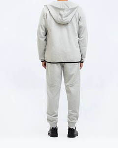 ชุดวอร์มผ้าคอตตอน100% ของผู้ชาย400 GSM ชุดวอร์มแบบสวมหัวขนาดใหญ่พิเศษปักโลโก้ได้ตามต้องการ - Product Image 6