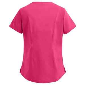 Médico Scrub Spandex Stretch Hospital Camisa Uniformes Elegante Médico Scrubs Cintura Tie Scrub Sets para Mujeres - Product Image 2