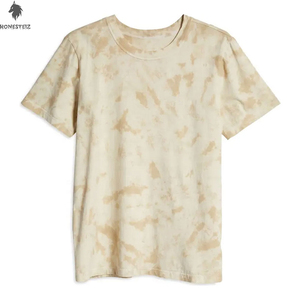 T-shirts pour hommes personnalisés de haute qualité 220 grammes 100% coton T-shirts de super grande taille Streetwear à la mode avec impression DTG - Product Image 1