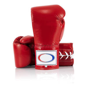 ถุงมือชกมวยหนังสีดำ12ออนซ์ถุงมือฝึกซ้อมออกแบบโลโก้ได้ตามต้องการ - Product Image 1