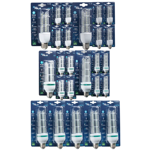 Corn-Shaped Crystal E27 Bulb Large Warm/Yellow Light 6500K 10W-20W Residential Use Don Feliz CRI80 525 Lumens Light Sensor - Product Image 1