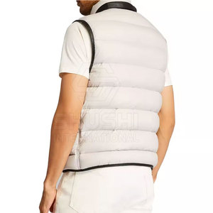 Chaleco acolchado informal transpirable de secado rápido para hombres personalizado 2025 invierno al aire libre adultos uso precio bajo - Product Image 3