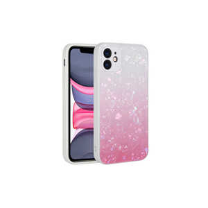 Funda Protectora de Silicona Rígida con Patrón de Mármol de Lujo JoieCreatif para iPhone 11, Color Degradado, con Diseño Elegante Estilo INS - Product Image 1