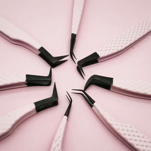 Nouvelle pince à épiler d'extension de cils pince à épiler droite en acier inoxydable coloré outil de maquillage professionnel 12 cm - Product Image 5