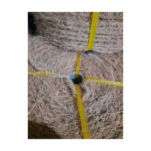 Corde de fibre de coco torsadée naturelle fabriquée en fibre de noix de coco, idéale pour la décoration d'emballages de jardinage et l'utilisation de construction écologique - Product Image 1