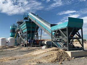 Convoyeur à bande efficace de préalimentation d'agrégats usines à béton équipement essentiel noyau moteur boîte de vitesses PLC portant électrique - Product Image 2