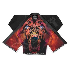 ชุดกิโมโน BJJ GI Jiu Jitsu มีแผ่นปะเย็บปักพิมพ์ลายด้านในตามสั่งศิลปะการต่อสู้ - Product Image 1