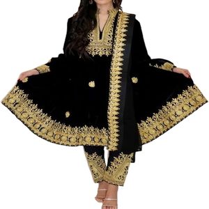 ชุด kuchi อัฟกานิสถานสำหรับผู้หญิงชุด kuchi อัฟกานิสถานแบบดั้งเดิมผลิตตามสั่งผลิตแบบมืออาชีพ2024 - Product Image 3