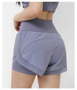 OEM mejor servicio 2025 nuevo verano Mujer Fitness gimnasio pantalones cortos transpirable Yoga Jogger doble ropa para correr al por mayor - Product Image 5