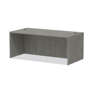 Alera Valencia Series Mueble de recepción recto ALEVA217236GY 71 pulgadas. X 35.5 Pulgadas X 29.63 Pulgadas Gris para uso en oficina - Product Image 3