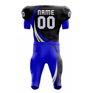 Uniforme de Fútbol Americano Corto y Transpirable con Logotipo Personalizado, Incluye Camiseta y Pantalones para Equipos, Pedidos al por Mayor Disponibles - Product Image 2