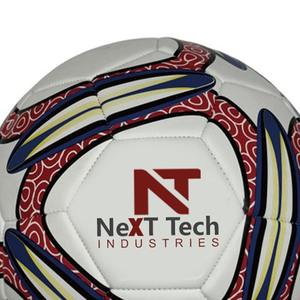 Balón de entrenamiento de fútbol de Next Tech Industries, material de PU para fines de entrenamiento con diseño personalizado y logotipo personalizado - Product Image 5
