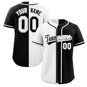2025 camiseta de béisbol personalizada con cuello en V para hombres, ropa deportiva para jóvenes, camisetas con botones completos, camisetas transpirables de talla grande, softbol en blanco para conjuntos - Product Image 3