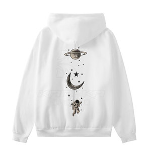 Sweat-shirts oversize basiques doux 100 % coton, coupe classique, décontractés, style urbain, confort quotidien, personnalisables - Product Image 4