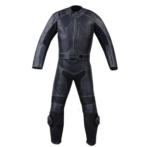 Combinaison de moto de haute qualité confortable Combinaison de moto en cuir lourd Combinaison de moto coupe-vent de haute qualité - Product Image 1