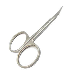 Ciseaux à ongles en acier inoxydable à lame droite, tranchants, pour gaucher, pour le soin des cuticules et l'art des ongles - Product Image 5