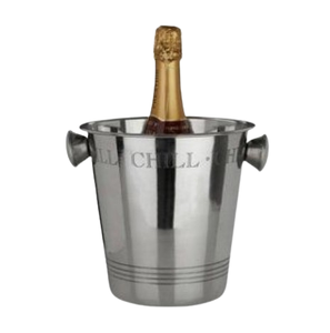Grossiste Seau à Champagne Glacé Brillant et Poli pour Fêtes Accessoires de Bar Seau à Champagne en Acier Inoxydable - Product Image 2