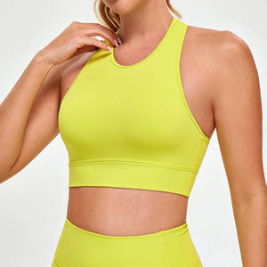 Soutien-gorge de sport pour femmes tendance et respirant, logo personnalisé, yoga, grande taille, vêtements de fitness, coupe ajustée, dernier design, soutien-gorge de sport pour femmes - Product Image 1