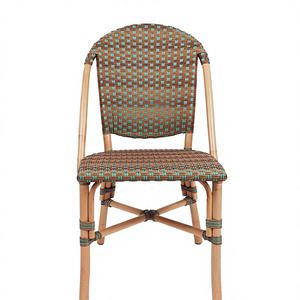 Chaise de salle à manger en rotin naturel en gros – Fabricant exportateur de mobilier de café et de restaurant en osier tressé naturel - Product Image 2