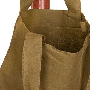 Sac fourre-tout en coton 100% écologique avec logo personnalisé, durable, corde vert olive, couture de qualité supérieure, réutilisable, sac de shopping, vente en gros de vin - Product Image 6