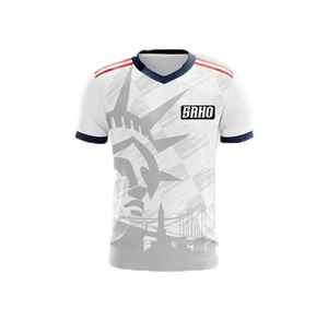 Usine de maillots GAA en gros offrant un tissu respirant anti-transpiration et anti-rétrécissement pour une performance et un confort optimaux - Product Image 2