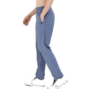 กางเกงวอร์มลำลองของผู้ชายเอวยางยืดระบายอากาศได้ดีแห้งเร็วพร้อมโลโก้ตามสั่งมาใหม่ - Product Image 4