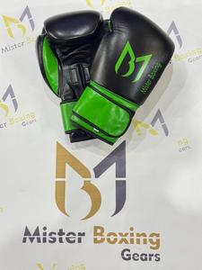 Mister Boxing Guantes de cuero genuino personalizados Equipo de entrenamiento profesional Colores y logotipo personalizables para uso en el gimnasio - Product Image 5