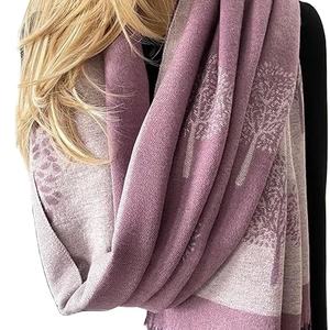 2024 vente en gros de qualité supérieure femme épais doux hiver châle personnalisable fabricant fournisseur foulards traditionnels châles pour - Product Image 1