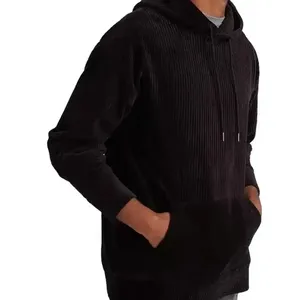 Sudadera Personalizada Vintage 100% Algodón Fleece Digital Otoño Talla XL para Hombre con Capucha, Logotipo Bordado, Diseño Sólido con Forro - Product Image 2