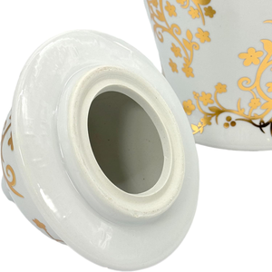 Vente en gros de pots en céramique en papier doré par les fabricants Décorations de vases en céramique personnalisés Décorations européennes en porcelaine à la mode - Product Image 4