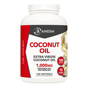 Cápsulas de Aceite de Coco Virgen al Por Mayor, Cápsulas de Gel Suave para la Salud de la Piel y el Cabello, Aceite de Coco para el Control de Peso - Product Image 2