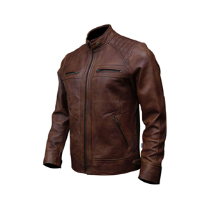 Chaqueta de cuero de vaca de alta calidad 2023 para hombre, chaqueta de cuero de Color personalizado 100% para hombre, producto de venta - Product Image 6