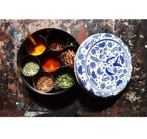 Boîte à épices en acier inoxydable de qualité supérieure Rangement de cuisine hermétique à 6/8/12 compartiments (OEM disponible) - Product Image 2