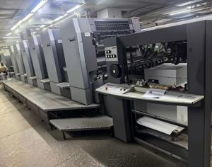 Prensa offset Heidelberg-4, impresión offset, 74x52 cm, uso comercial, 2002, impresión de diseño gráfico. - Product Image 6