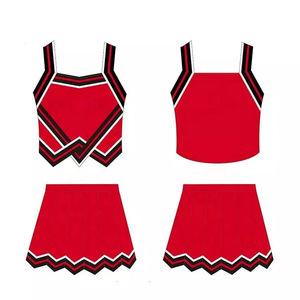 Uniformes de Animadoras Unisex de Alta Calidad 100% Orientados a la Exportación, Nuevo Modelo sin Mangas con Impresión Digital para Adultos, Venta al Por Mayor OEM de Seda - Product Image 6