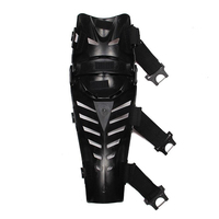 BAND BROTHERS Genouillères de moto en mousse EVA épaisse, coque en caoutchouc PE, protection professionnelle, absorption des chocs, respirantes, antidérapantes