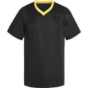 Maillot en maille noire et jaune de haute qualité, maillot en maille sur mesure, uniforme de football américain, maillot de football américain - Product Image 1