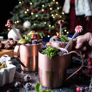 Tasse en cuivre de luxe traditionnelle avec texture martelée et surface polie brillante pour les cadeaux d'entreprise au prix de gros - Product Image 5