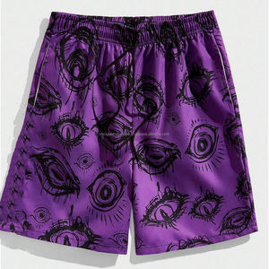 Pantalones cortos personalizados sin costuras para hombre y mujer, pantalones cortos estampados personalizados con estilo y colores de tamaño personalizado, pantalones cortos para correr en la playa - Product Image 5