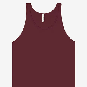 Vente en gros de débardeurs en jersey à encolure dégagée Bella en toile Bella Comfort/débardeur en trois tissus originaux pour hommes, léger pour hommes - Product Image 1